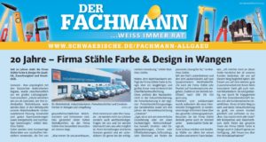 Stähle Farbe & Design / Schwäbische Zeitung